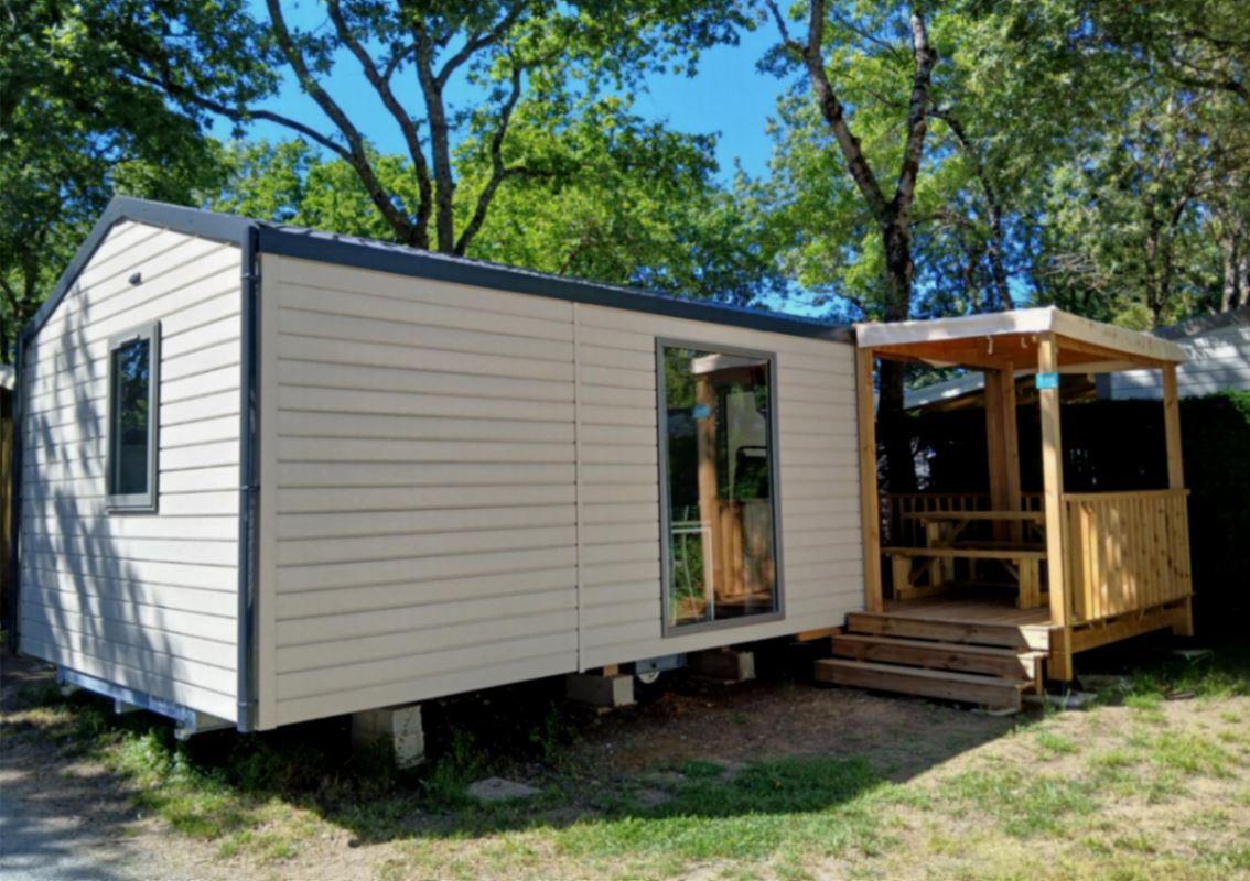 L'Orée du Bois - Mobil home - Mobil-home Evasion+ 5 personnes 2 chambres 23m²