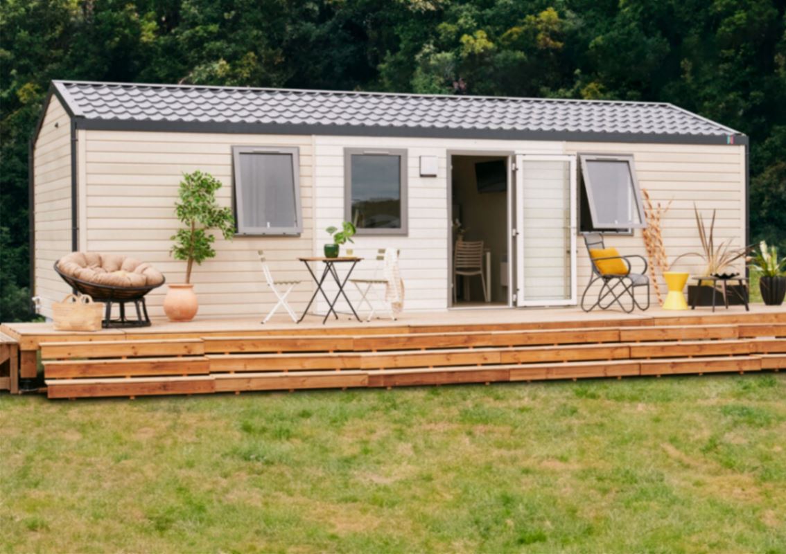 L'Orée du Bois - Mobil home - Mobil-home Confort+ 6 personnes 2 chambres 2 sdb