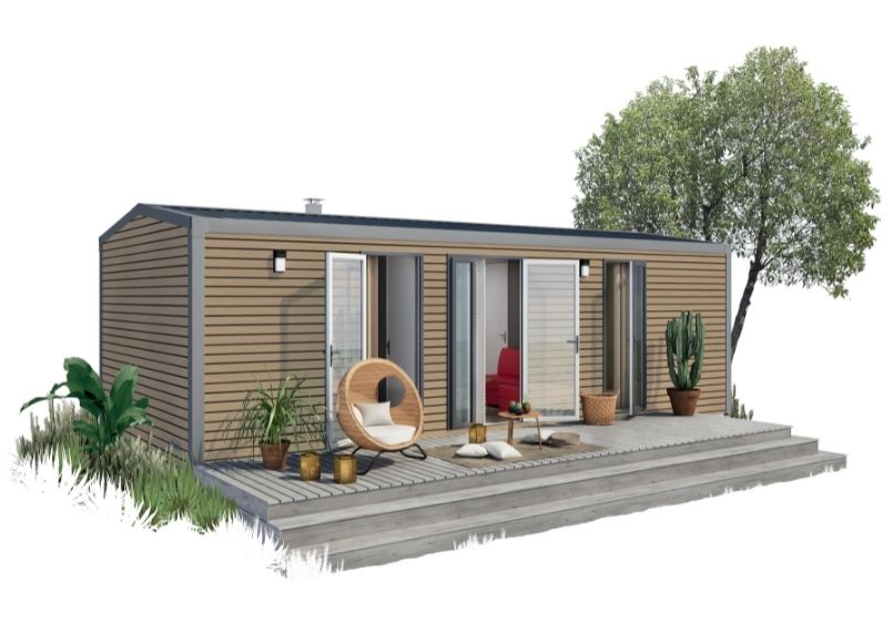 Le Clos Virgile - Mobil home - Mobil-home Mahana 6 personnes 2 chambres 2 sdb