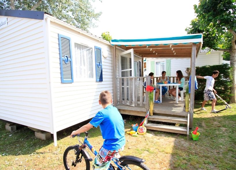 Les Flots Bleus - Mobil home - Mobil-home Cocoon 4 personnes 2 chambres 21m²