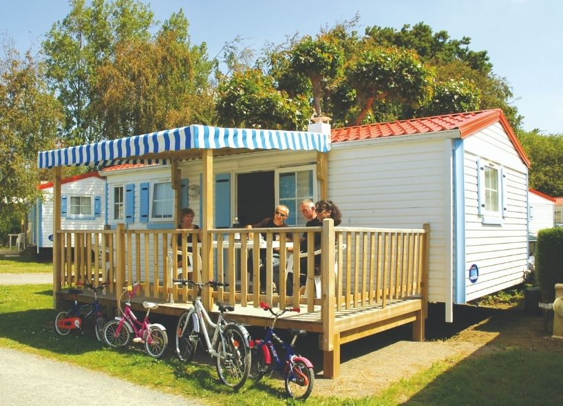 Les Flots Bleus - Mobil home - Mobil-home Evasion 6 personnes 2 chambres 28m²