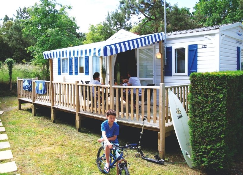 Les Flots Bleus - Mobil home - Mobil-home Confort 8 personnes 3 chambres 35m²