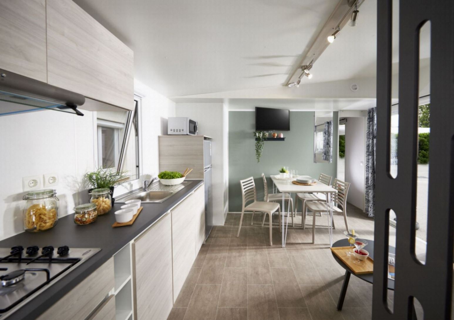 L'Océan - Mobil home - Mobil-home Confort 6 personnes 2 chambres 2 sdb